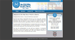 Desktop Screenshot of mcgilvraelectric.com